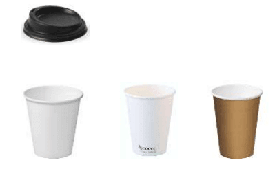 Recyclable Paper & Eco Coffee Cups/Lids